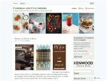 Tablet Screenshot of camerasandcucumbers.com